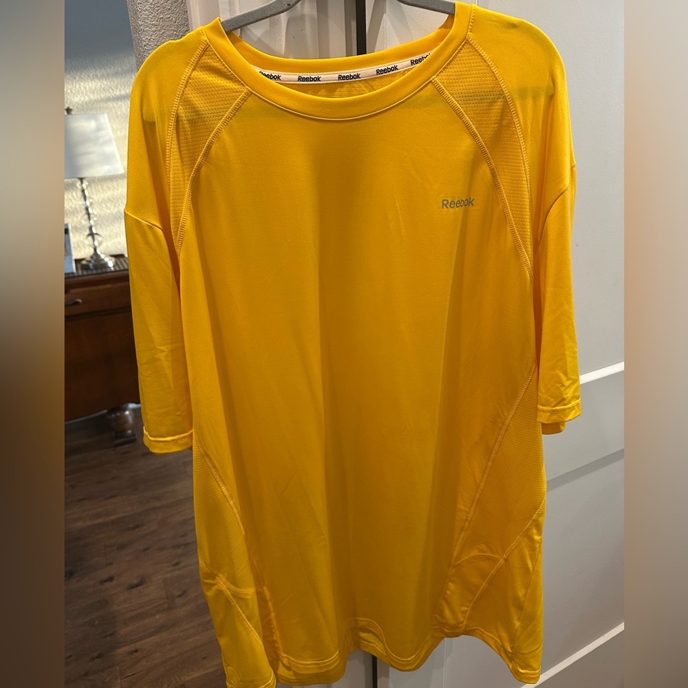 Reebok Golden Yellow Sports Tee